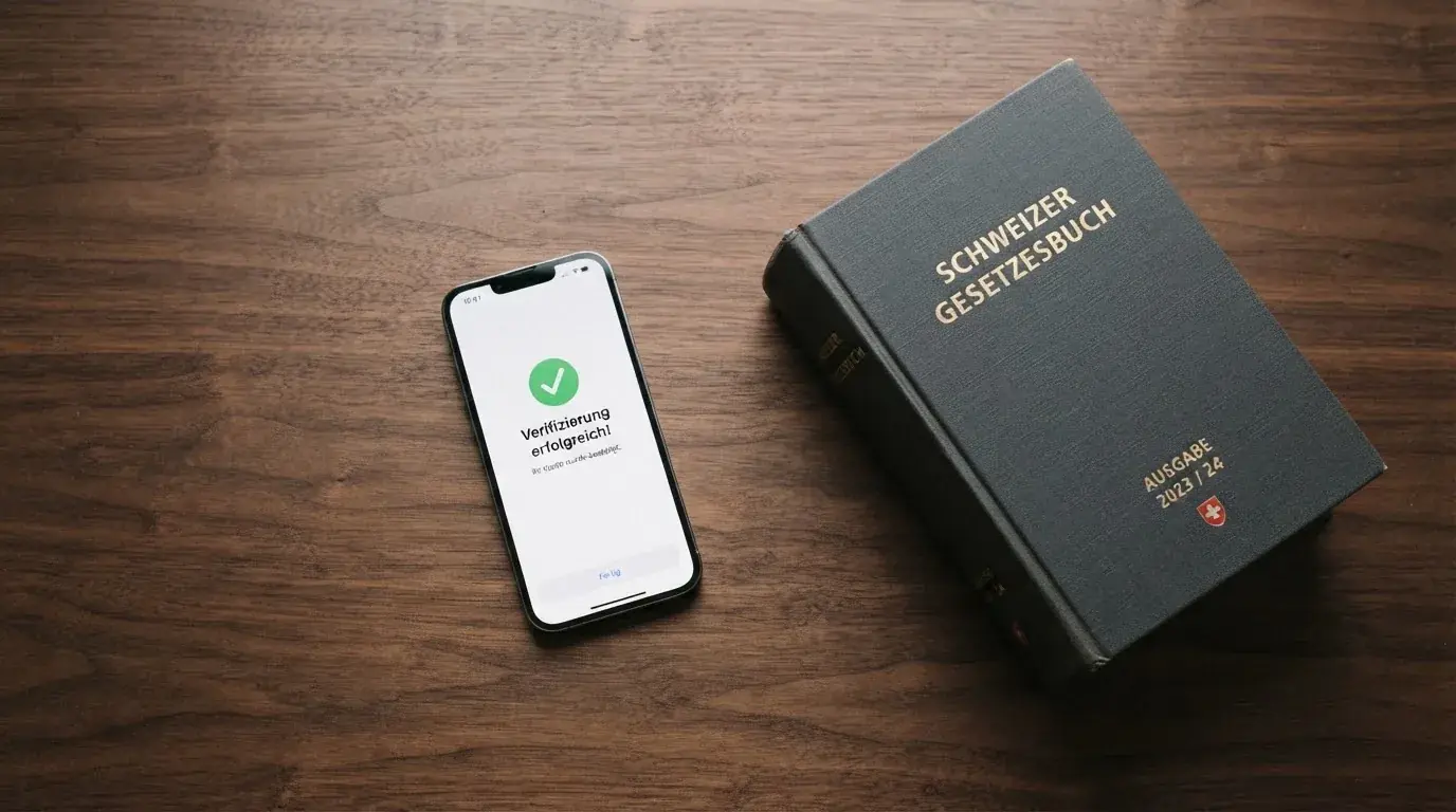 Amtliches Schreiben mit Stempel auf einem Schreibtisch neben einem Gesetzbuch — beste online spielothek casinos