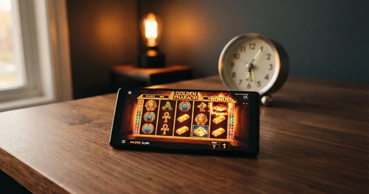 Bildschirm mit Bonusbedingungen, Einsatztabelle und einer Uhr im Hintergrund — online casino gutschein codes